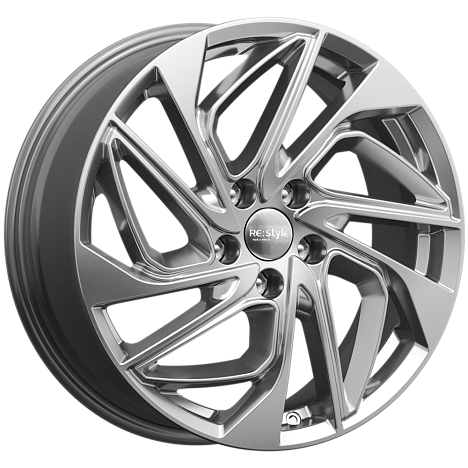 КС883 (ZV 18_Koleos) (КС883) 7.000xR18 5x114.3 DIA66.1 ET35 дарк платинум КС883 (ZV 18_Koleos) (КС883) 7.000xR18 5x114.3 DIA66.1 ET35 дарк платинум