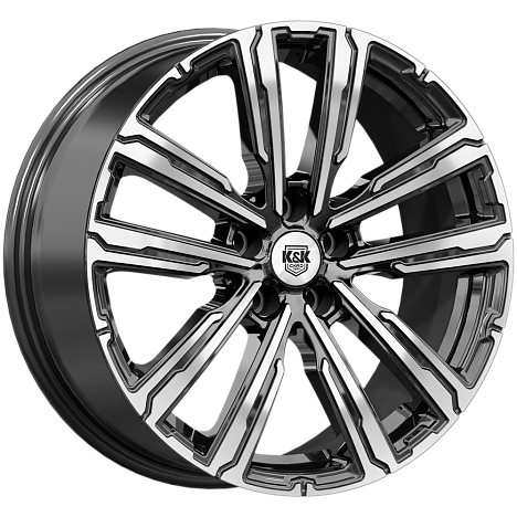 Аламер (КС1216) 7.500xR18 5x112 DIA66.6 ET45.5 алмаз черный Аламер (КС1216) 7.500xR18 5x112 DIA66.6 ET45.5 алмаз черный