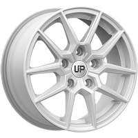Литые диски Up117 (КС1049) 6.500xR15 5x114.3 DIA67.1 ET45 Silver Classic для Honda Cr-V
