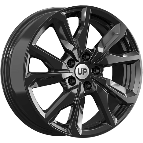 Up114 (КС1023) 7.000xR17 5x114.3 DIA66.1 ET45 New Black Up114 (КС1023) 7.000xR17 5x114.3 DIA66.1 ET45 New Black