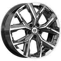 Литые диски Айона (КС1169) 6.500xR18 5x114.3 DIA66.1 ET50 алмаз черный Литые диски Айона (КС1169) 6.500xR18 5x114.3 DIA66.1 ET50 алмаз черный