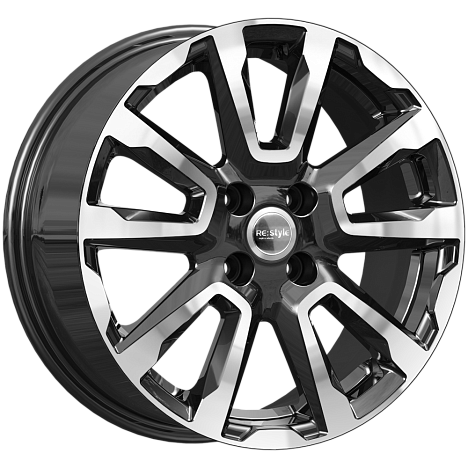 КС1026 (ZV 16_Logan) (КС1026) 6.500xR16 4x100 DIA60.1 ET45 алмаз черный КС1026 (ZV 16_Logan) (КС1026) 6.500xR16 4x100 DIA60.1 ET45 алмаз черный