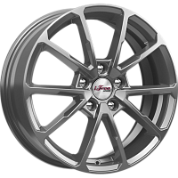 Литые диски Skibidi (КС909) 6.500xR17 5x114.3 DIA67.1 ET50 Хай вэй для Suzuki Sx4