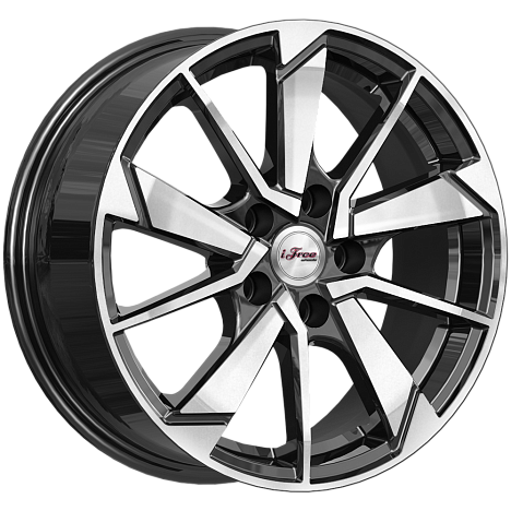 Зиплайн (КС1042) 6.500xR16 5x114.3 DIA60.1 ET45 Блэк Джек Зиплайн (КС1042) 6.500xR16 5x114.3 DIA60.1 ET45 Блэк Джек