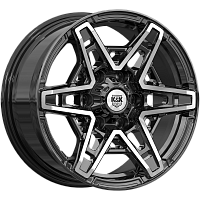 Литые диски Блэкберн (КС1129) 8.000xR17 6x139.7 DIA77.9 ET25 алмаз черный для Chevrolet Литые диски Блэкберн (КС1129) 8.000xR17 6x139.7 DIA77.9 ET25 алмаз черный для Chevrolet
