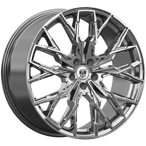 Элерон (КС1168) 9.000xR20 5x120 DIA64.1 ET45 дарк платинум Элерон (КС1168) 9.000xR20 5x120 DIA64.1 ET45 дарк платинум