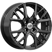 Литые диски Up124 (КС1104) 6.500xR16 4x100 DIA54.1 ET49 New Black для Suzuki Baleno Литые диски Up124 (КС1104) 6.500xR16 4x100 DIA54.1 ET49 New Black для Suzuki Baleno
